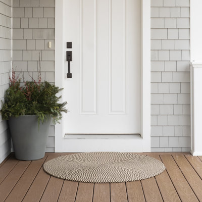 Gallion Chevron Indoor/Outdoor Door Mat