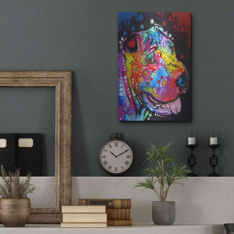 «Shar Pei» par Dean Russo, H 16 po x l 12 po
