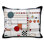 Geometric Cotton Blend Throw Pillow