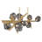 Thorah 9 - Light Dimmable LED Modern Linear Chandelier-156133404