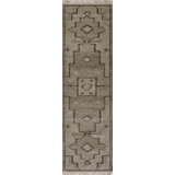 Bristol Ikat Area Rug in Black/Gray