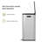 Eko Essential Recycle Step Trash Can, Stainless Steel Dual Compartment, 30l+30l, Kitchen Garbage Bin With Dual Pedals, Dual Lids, Soft Close, Smudge-resistant, Space-saving Design For Easy Recycling