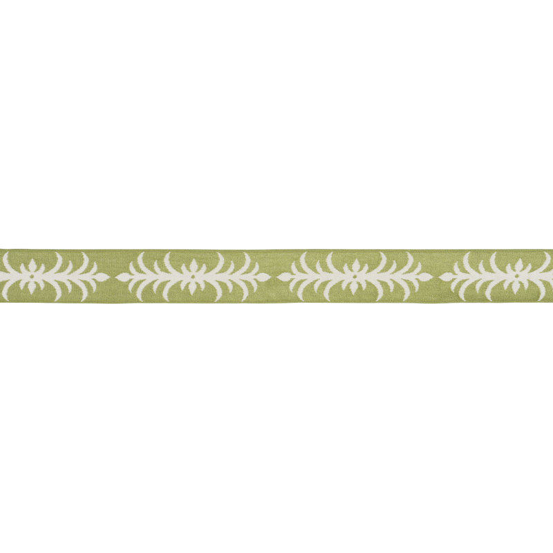 Schumacher x Celerie Kemble Acanthus Tape, Romaine