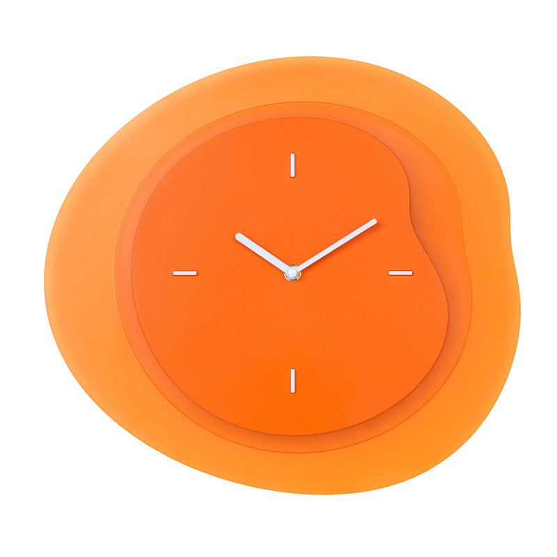 Horloge murale 15,2 pouces La Crosse, Orange