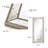 Dansfield Solid Wood Rectangle Mirror-11295380