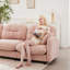 Canapé modulaire Elmsforde avec tissu chenille et dossier capitonné-117093402-122808540