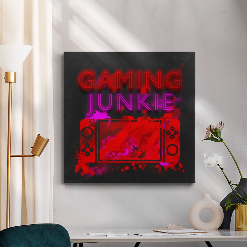 Control Freak I-Premium Gallery Wrapped Canvas - Ready to Hang