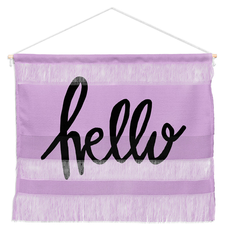 Polyester Wall Hanging, 16" H x 22" W