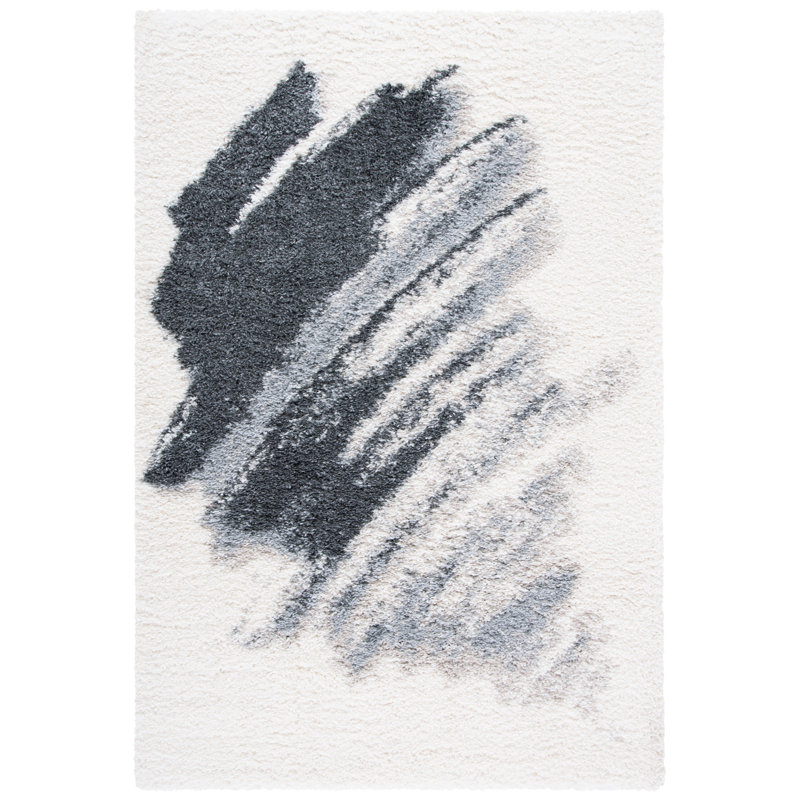 Alkaios 800 Performance Abstract Rug, Rectangle 4' x 6'