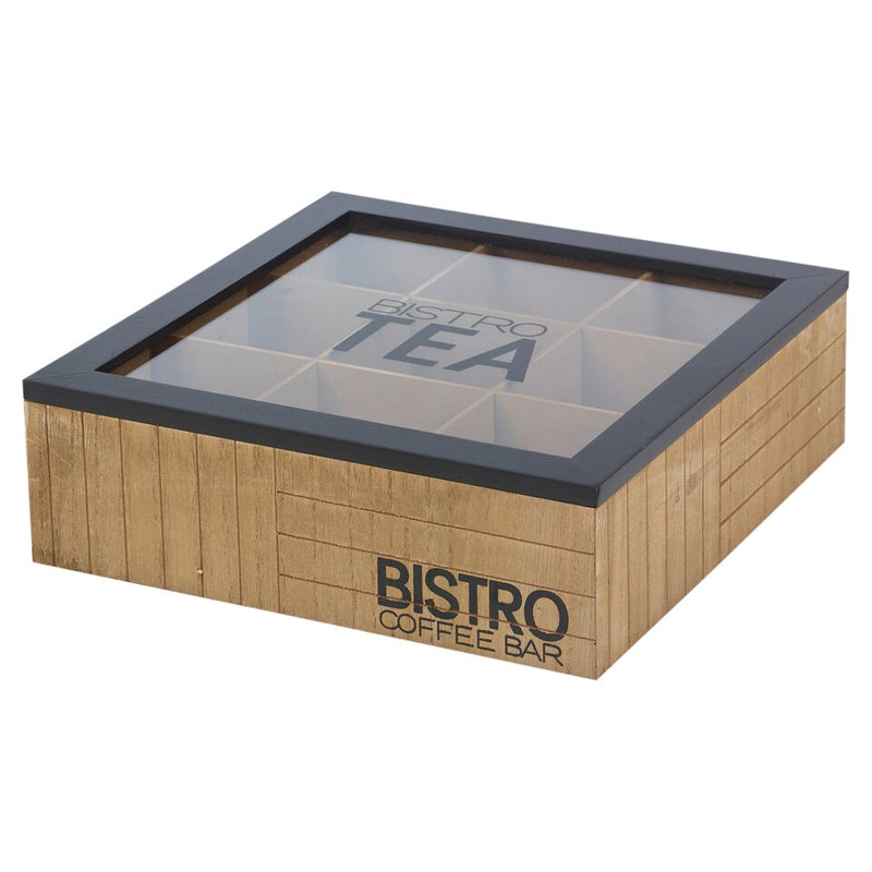 Belfry Kitchen Hamler Wood Tea Box