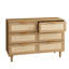Commode 6 tiroirs en rotin