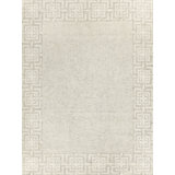 Caprice Oriental Handmade Wool Aqua Area Rug
