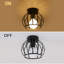 Vintage Semi Flush Mount Ceiling Light Fixture-557061945