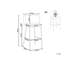 Mina Upholstered Counter Stool with Metal Frame-95982242