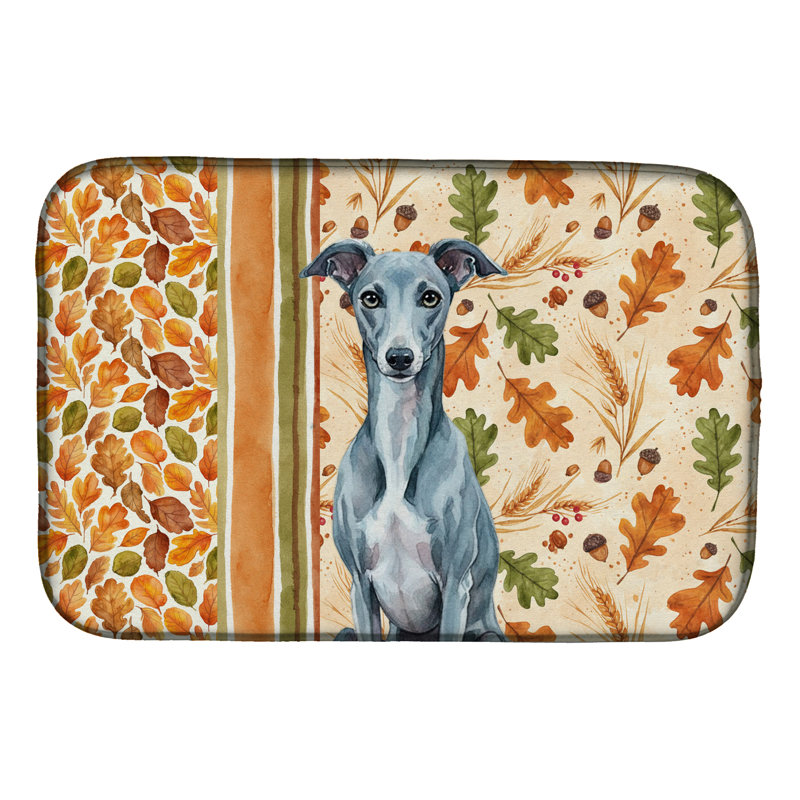 Tapis de séchage Blue Whippet Heirloom