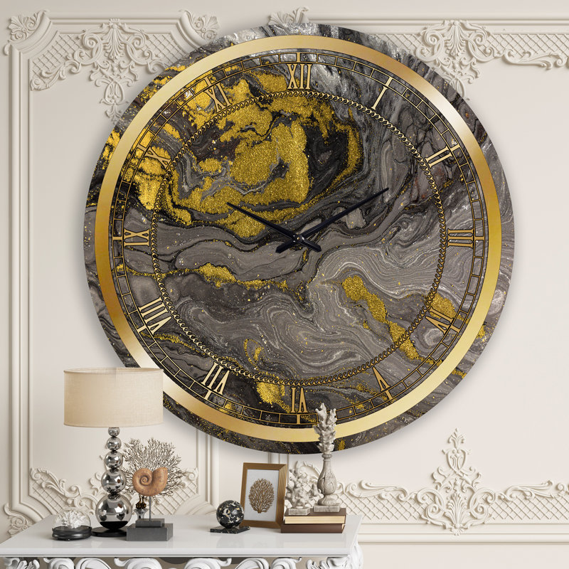 Horloge murale Glam, Surdimensionné