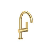Priya Single Hole Bathroom Faucet with Drain Assembly