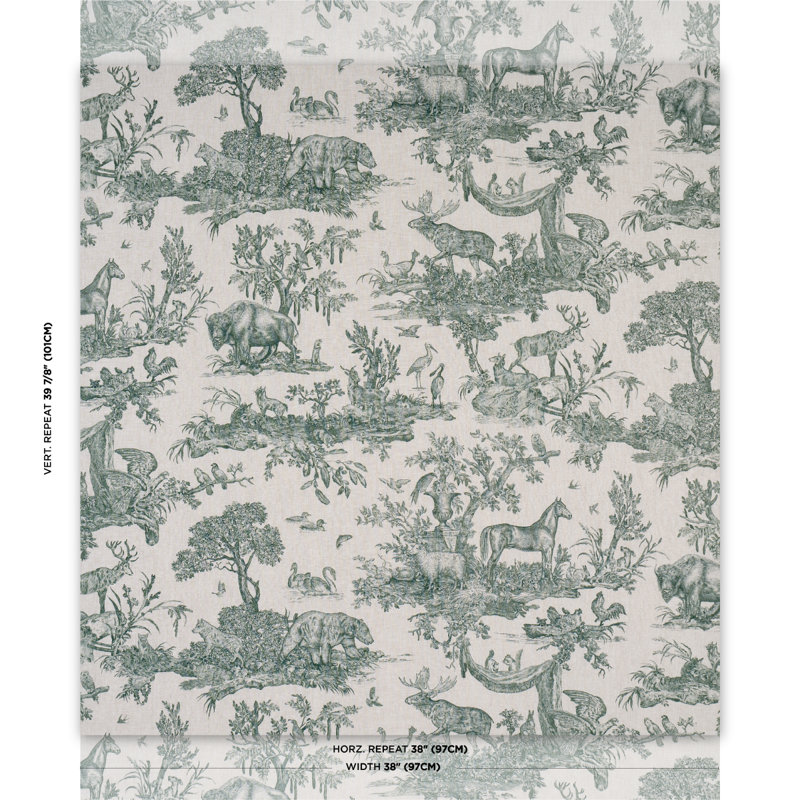 Tissu Western Toile, Forêt