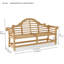 Marlborough Teak Garden Bench