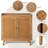 Chrystie Unfinished Accent Cabinet