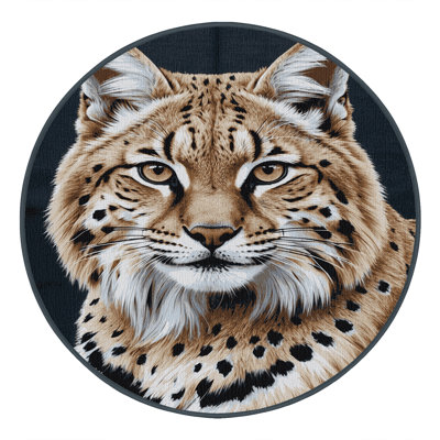  Tapis lavable Canadian Lynx Big Cats