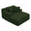 Lit rembourré en mousse Corduroy pour chambre à coucher, salon, hôtel - confortable, flexible et sans assemblage moelleux-1689758779