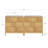 Martinsen 3-Drawer Dresser With Solid Wood Frame And Fluted Details (2-Piece Set)-106224267