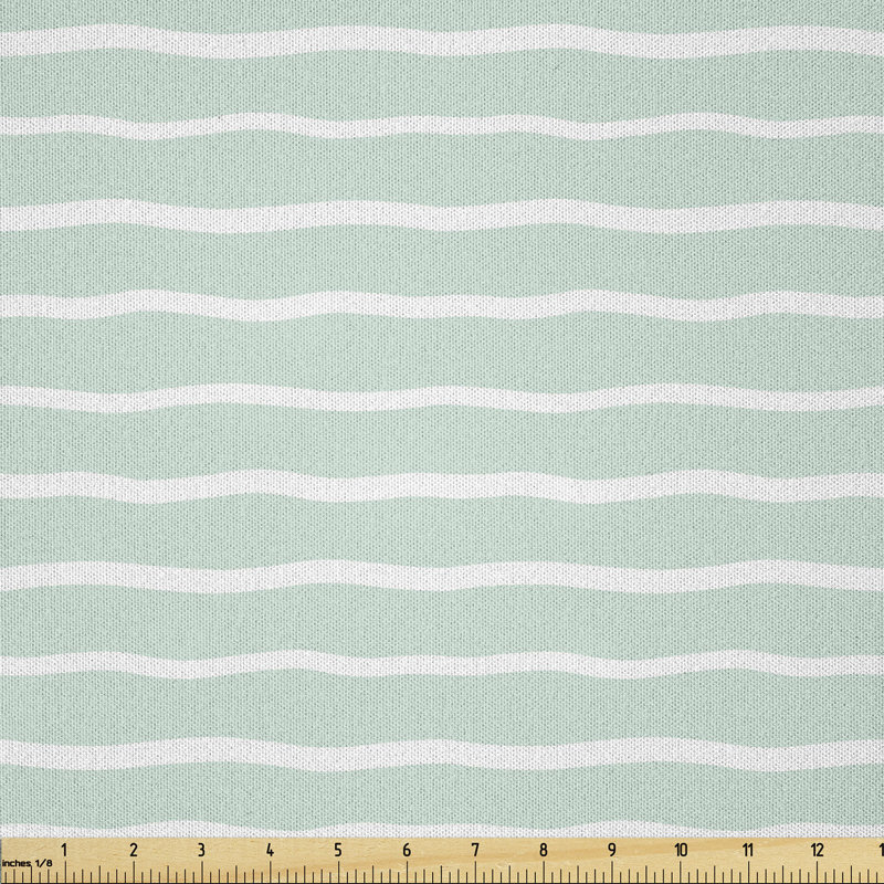 Dawnisha Horizontal Wavy Lines Multi-purpose Fabric
