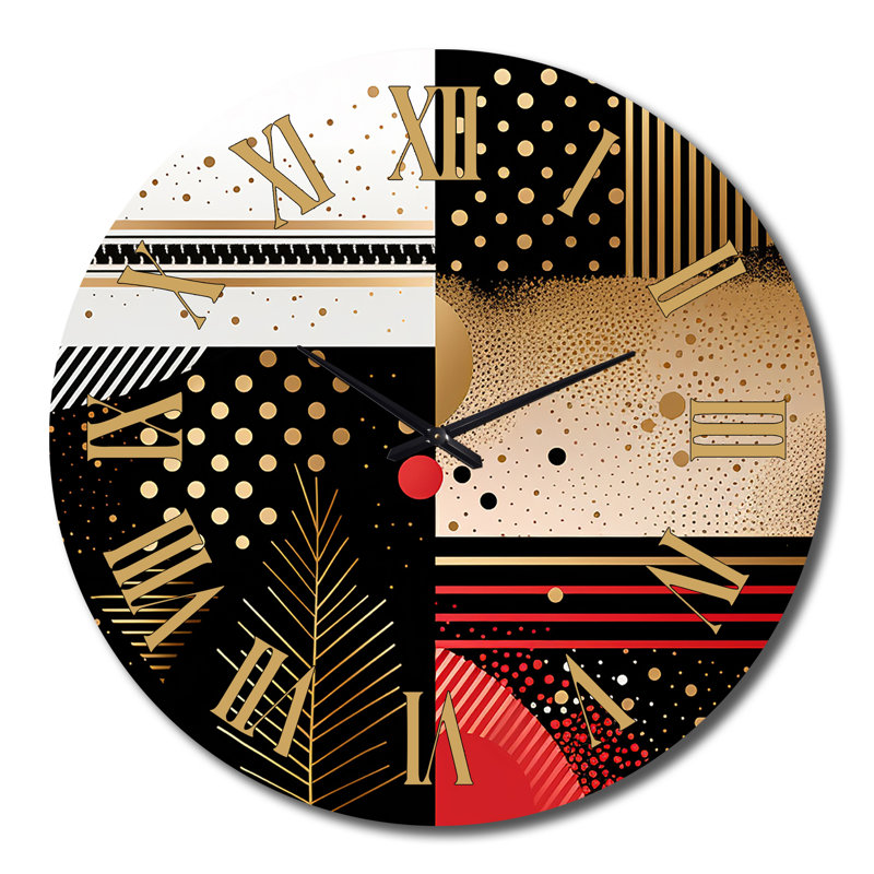 Horloge murale boho chic, Très grand