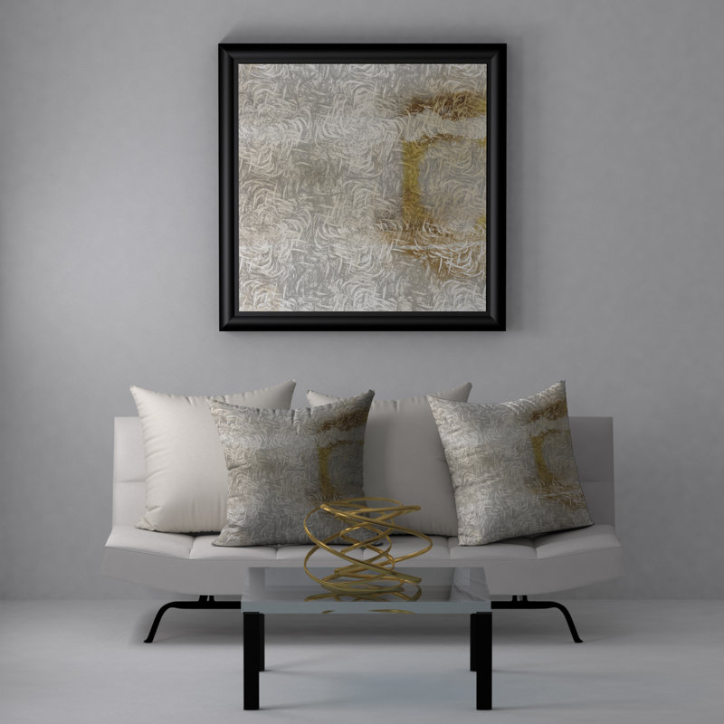 Housse et insert de coussin carré bref, 24" X 24"