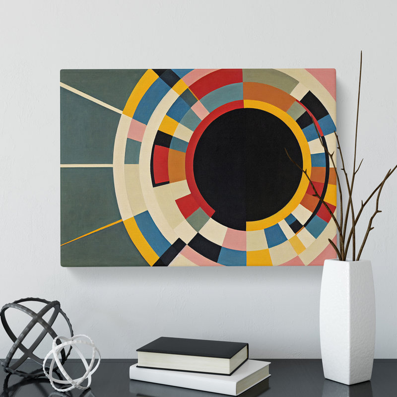 Electrifying Modern Abstract Art - Wrapped Canvas, 50cm H x 76cm W x 3cm D