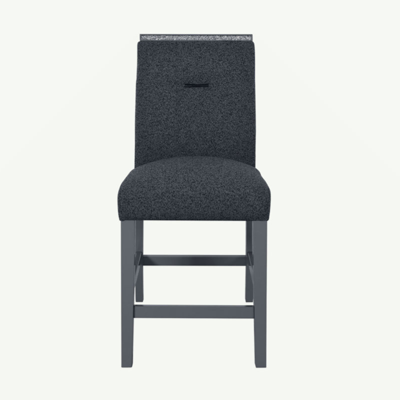 TABOURET ARIYA GRIS FONCÉ