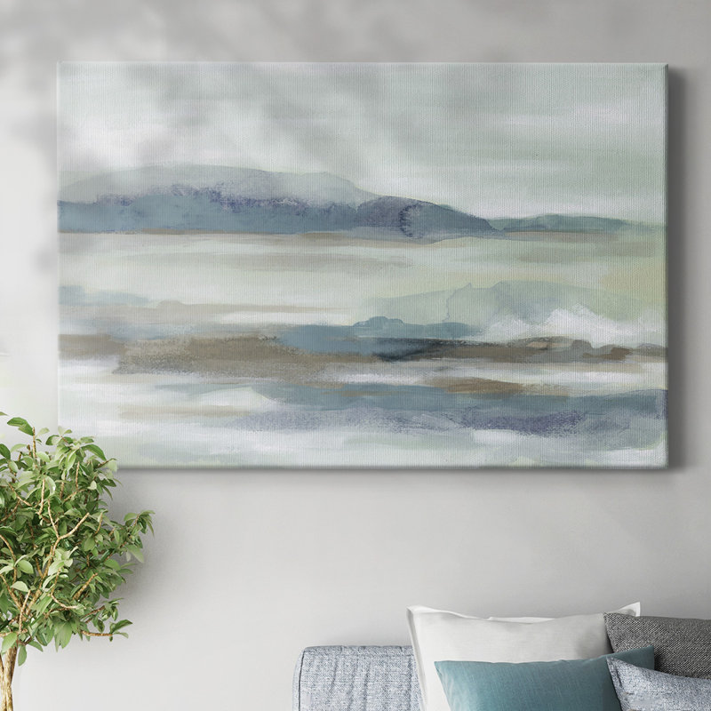 Toile tendue Soft Shores II-Gallery, H 8 po x l 12 po