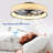20'' Farmhouse Reversible Caged Ceiling Fan With Fabric Shade, LED Light And Remote Control