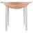 Donaven Extendable Beech Round Solid Wood Dining Table-1803377530