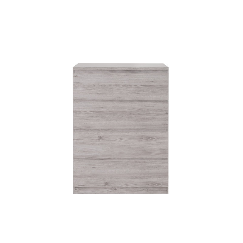 Binne 82cm W 4 - Drawer Chest of Drawers, Grey