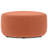 Moore 32"W Large Round Ottoman with Upholstered Seat and Solid Wood Frame, Assembled-1687164507