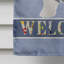 Polyester 2 côtés 40 x 28 po welcome drapeau maison-73943104