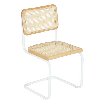 Marcel Breuer Cesca Cane Cantilever Dining Side Chair