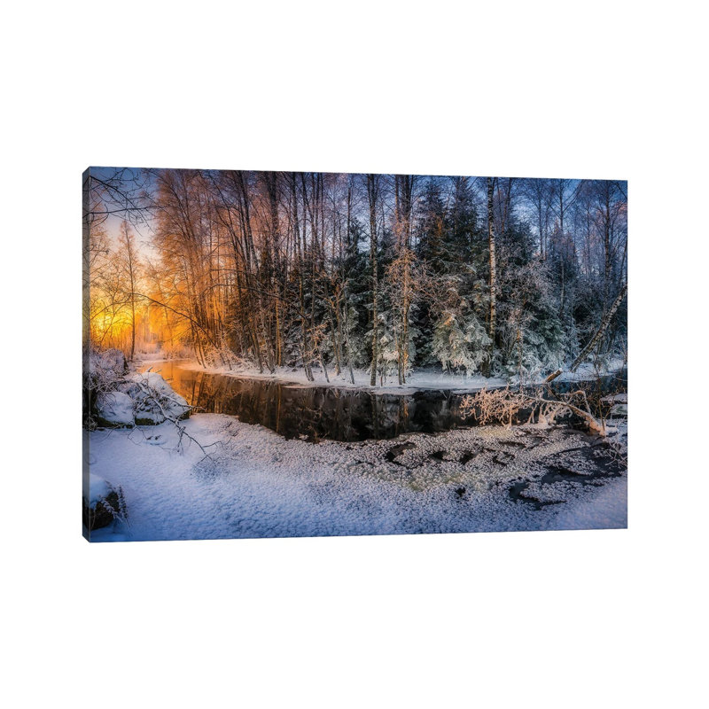 Sunny And Frosty by Lauri Lohi - Wrapped Canvas Print, 66.04 cm H x 45.72 cm W x 1.91 cm D