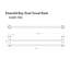 Emerald Bay 25.4" Wall Mounted Towel Bar-1568365437