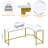 Angelpreet L-Shaped Metal Base Computer Desk-1562539895-1562539894