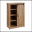 Versatile Farmhouse Dresser With Sliding Door And Ample Storage-1671675513