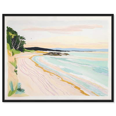 Art, art côtier, toile de fond calme