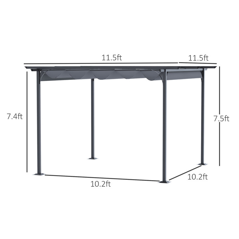 Auvent 11,5 'X Garden