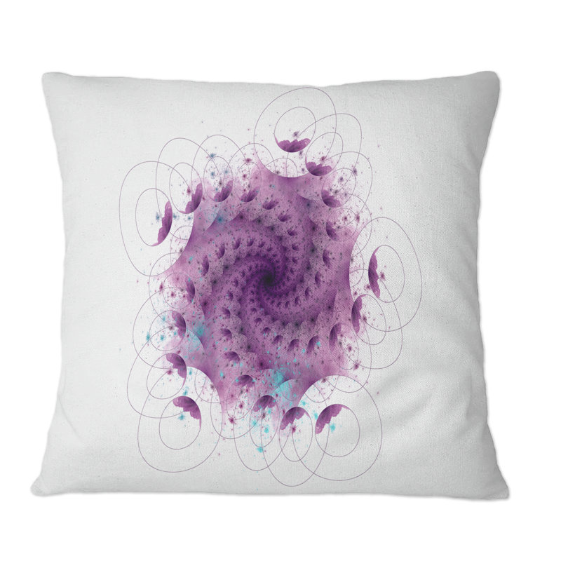 Coussin Fuchia, 16 po x 16 po