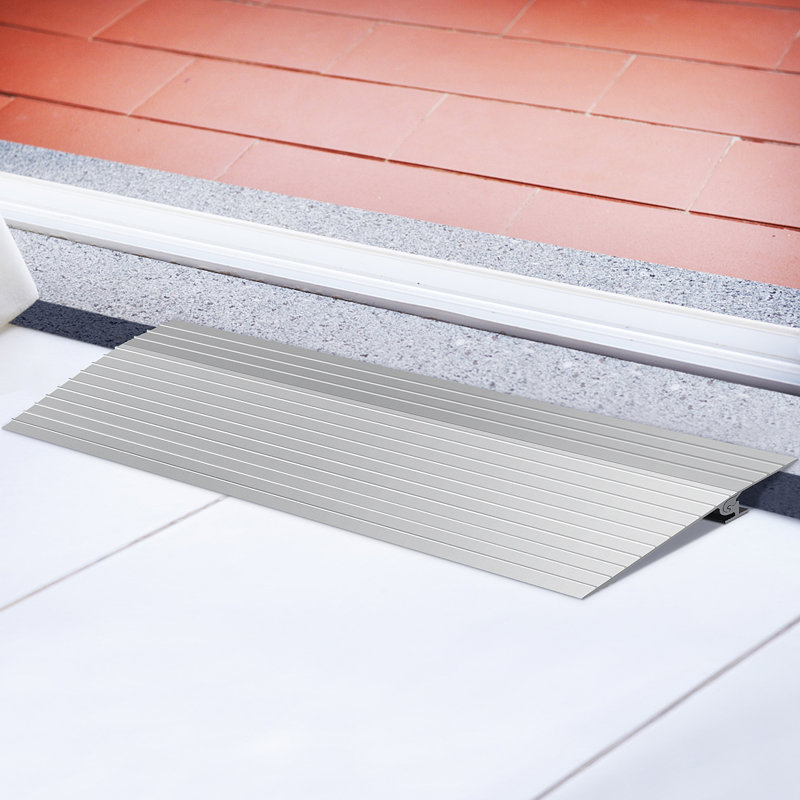 Rampe de seuil de porte VEVOR, H 1,25 po x l 34 po x L 7 po