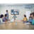 Mount-It! Adjustable Mobile TV Cart | Wheeled Flat Screen TV Stand | Fits Displays 23 to 55 in.