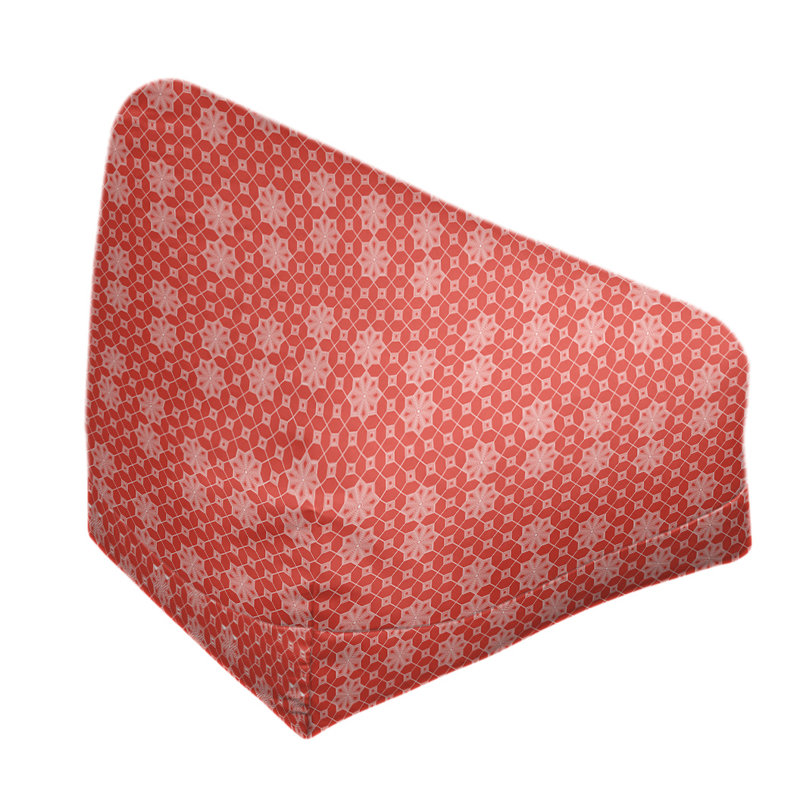 Fauteuil à billes standard & Leffel, H 120 po x l 31 po x P 60 po, Rembourrage poly, Rouge