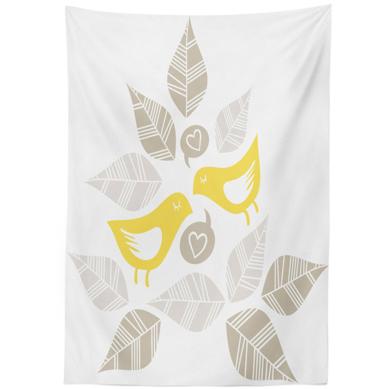 Bird Tablecloth, 70" L x 52" W